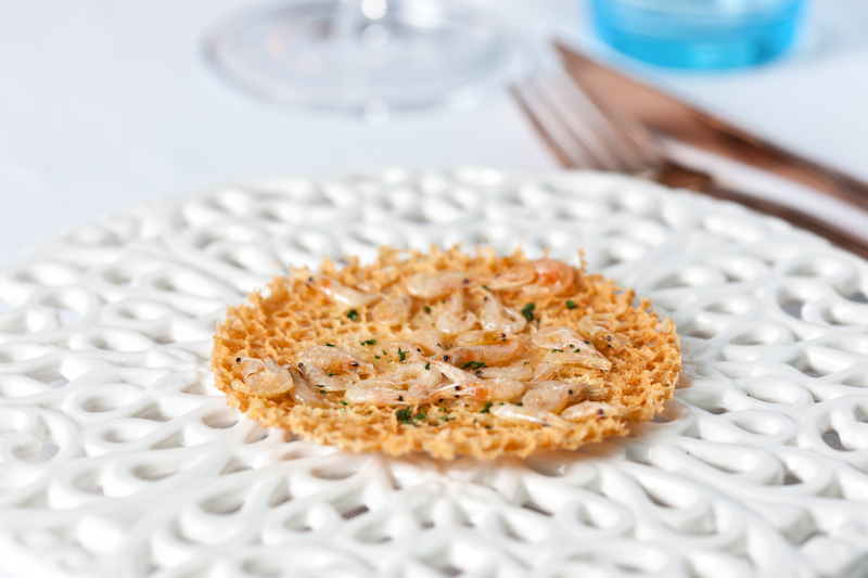 Tortillita de camarones
